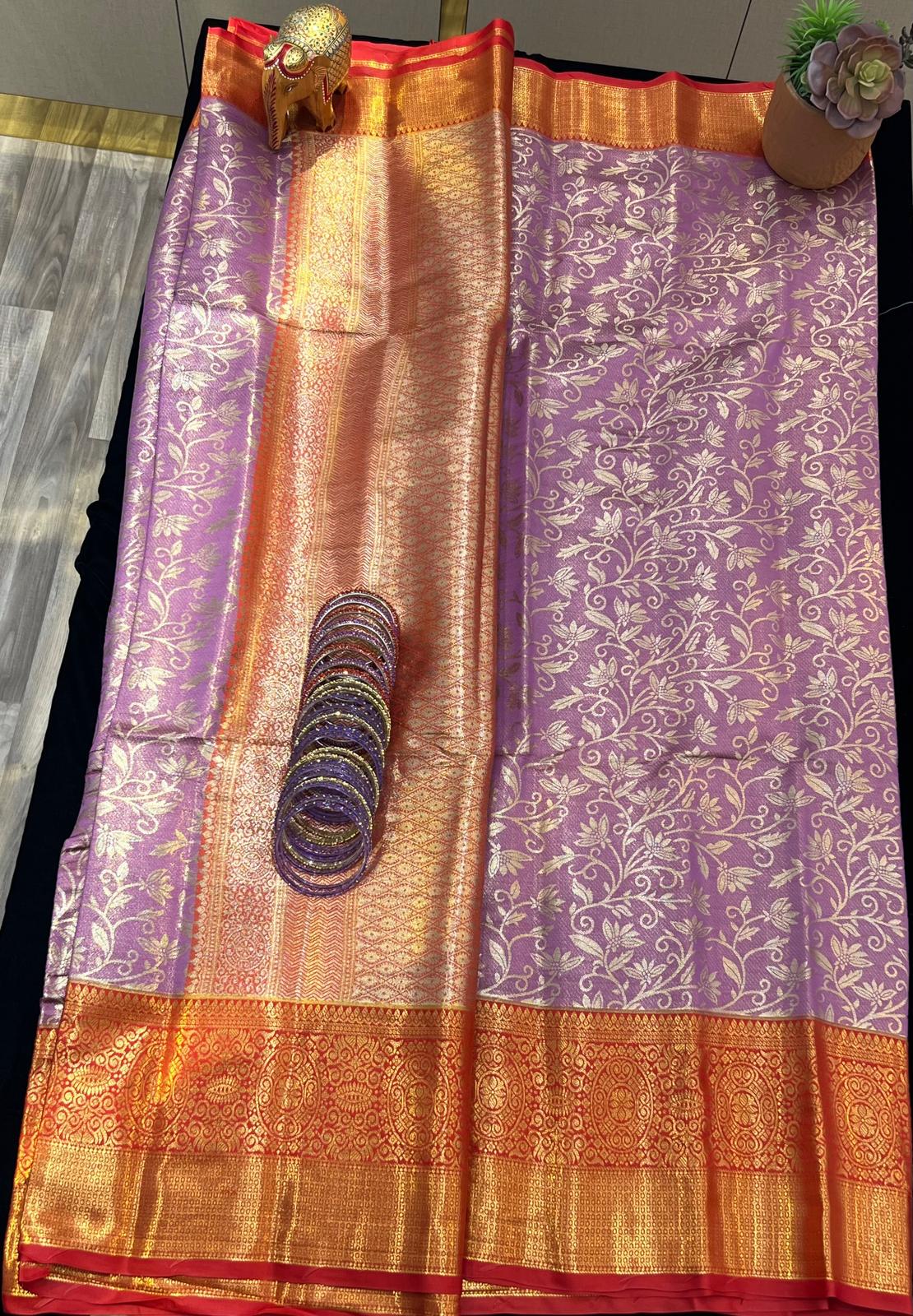 Semi pattu saree