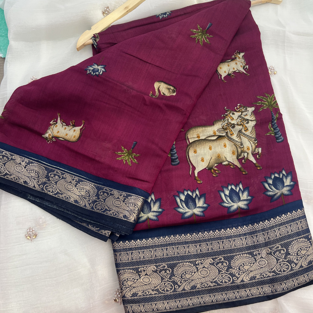 Maheswari silk saree