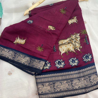 Maheswari silk saree