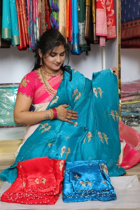 Designer Saree – Elegant Party & Festive Wear Saree