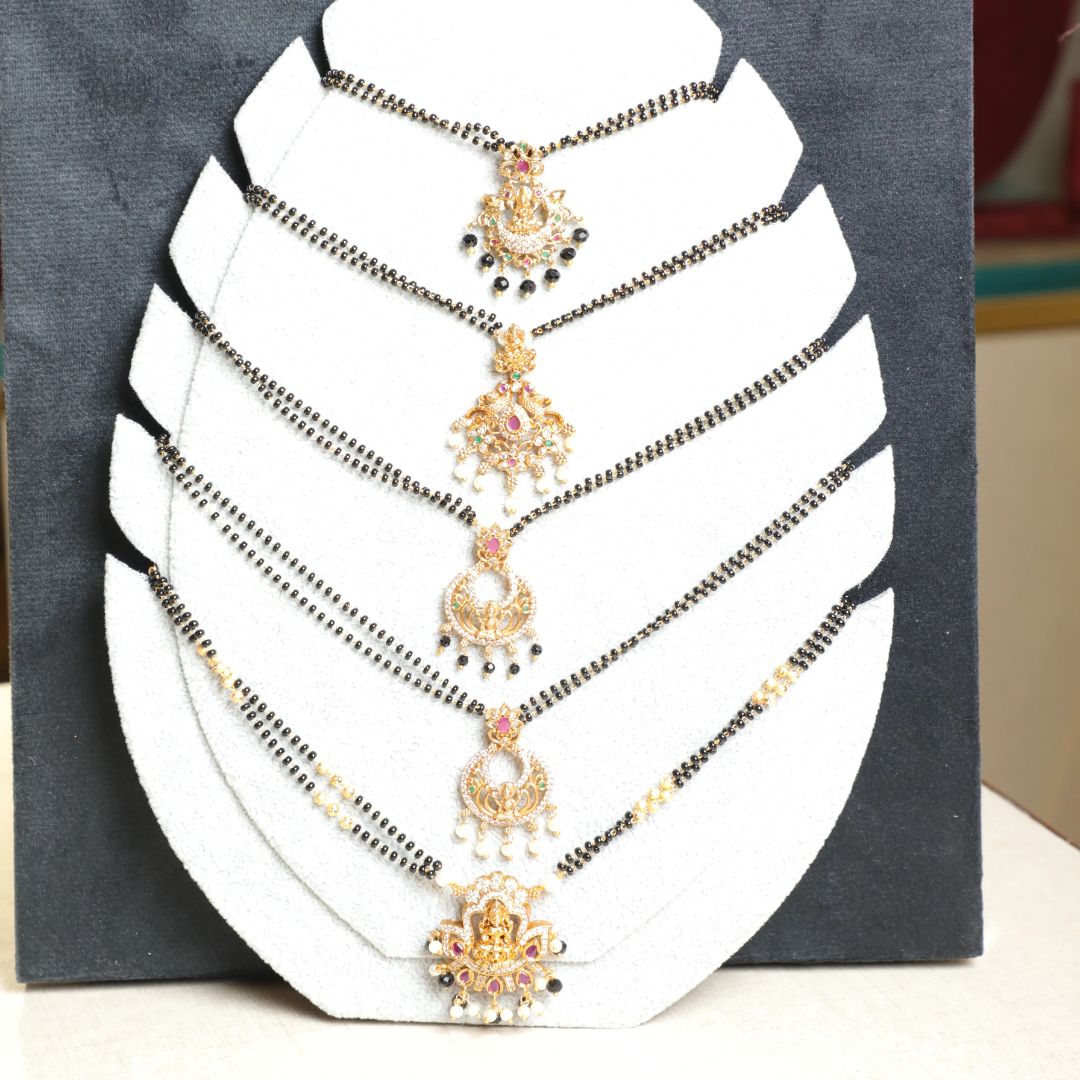Black beads each one