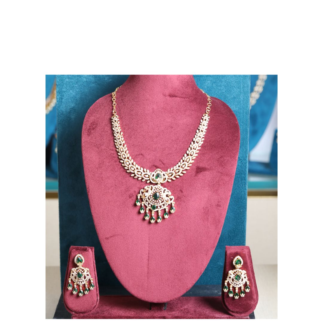 CZ stone Necklace Diamond replica