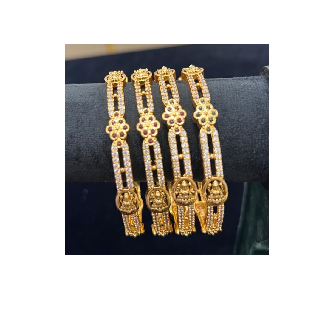 Naskhi stone bangles 4 size 2.6