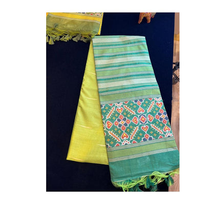 Tussar Ikkat sarees