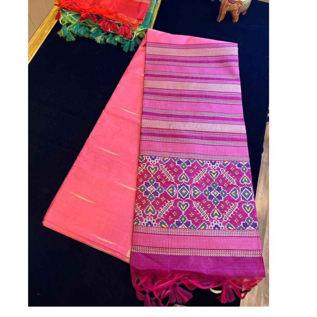 Tussar Ikkat sarees