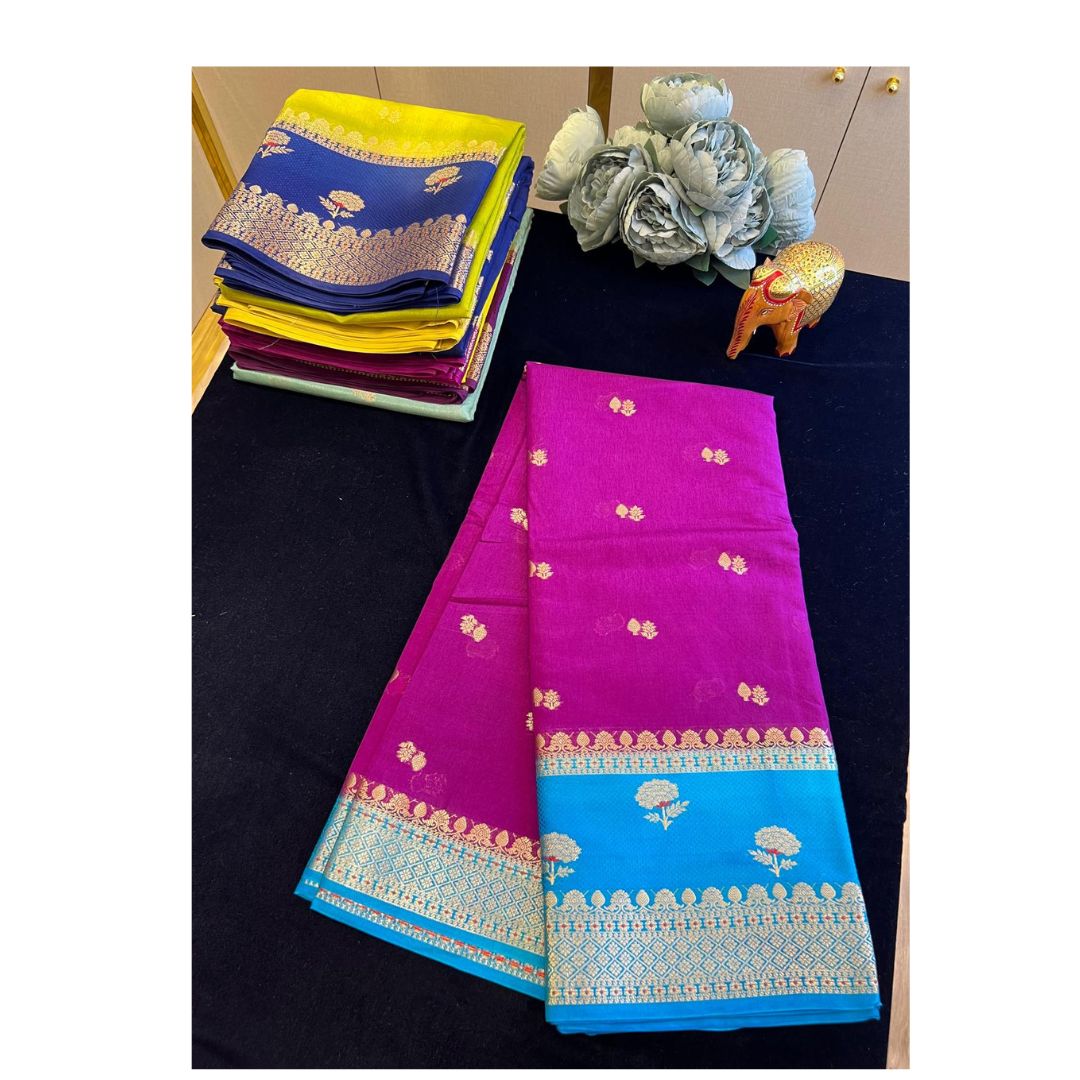 Banarasi soft silk sarees