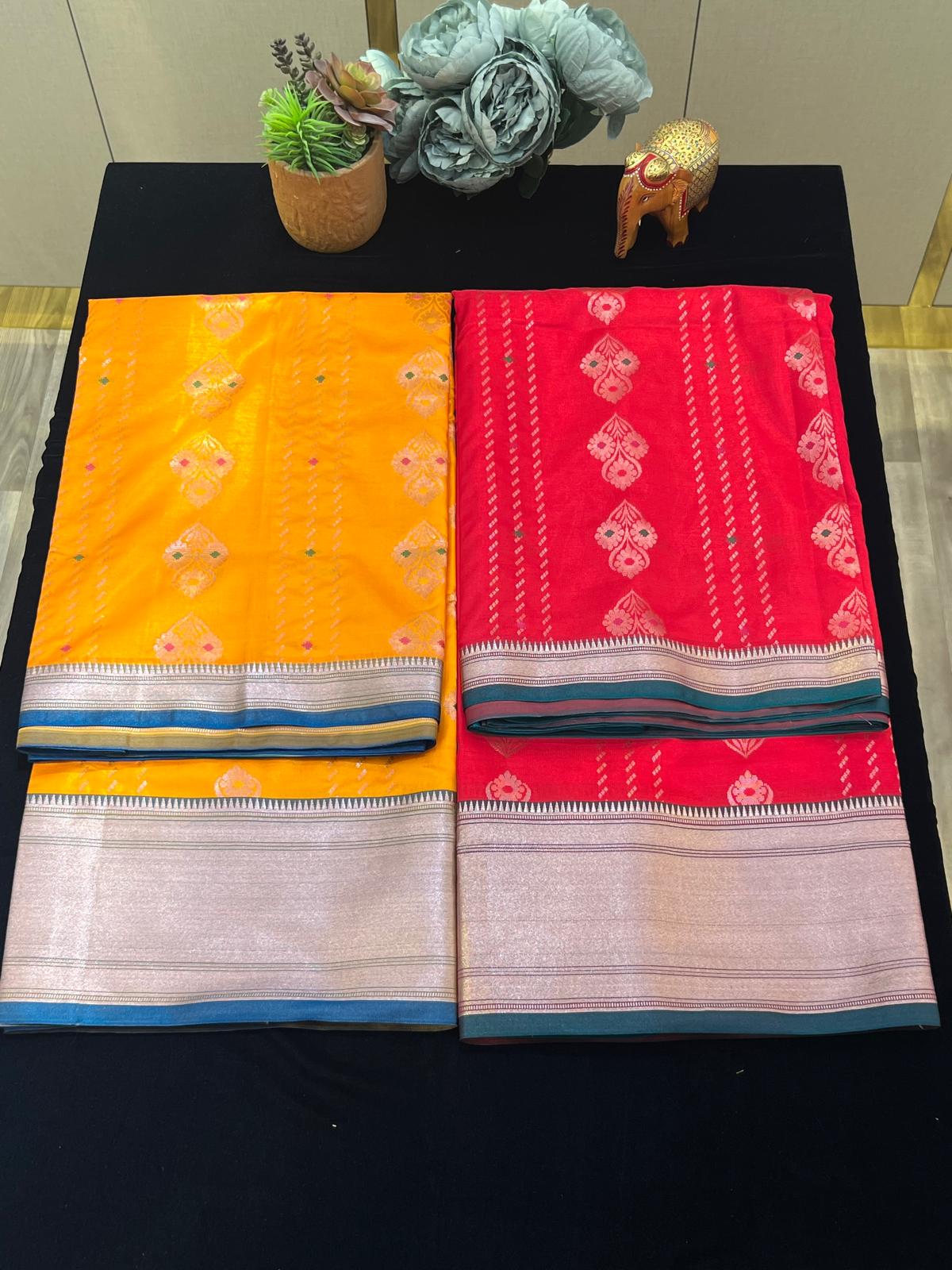 Dharmavaram Pattu with Venkatagiri Butties