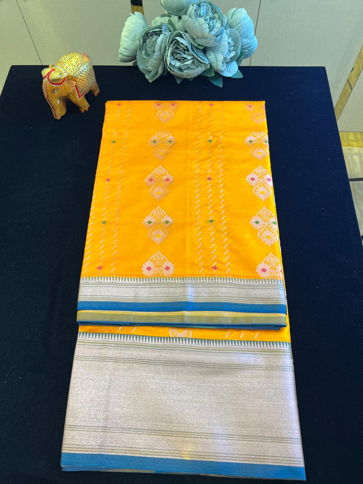 Dharmavaram Pattu with Venkatagiri Butties